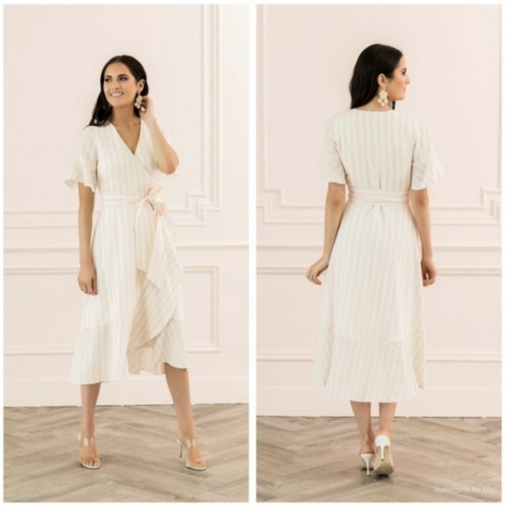 Rachel Parcell Ruffle Wrap Dress